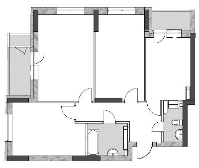 3-кімнатна 90.11 м² в ЖК Campus від 23 800 грн/м², Київ