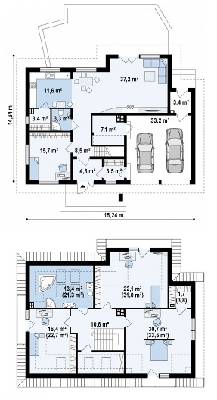 Котедж 331.02 м² в КМ Honey Hills від 19 387 грн/м², с. Нові Безрадичі