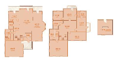 Коттедж 388 м² в КГ Гуровщина от 10 232 грн/м², с. Буча