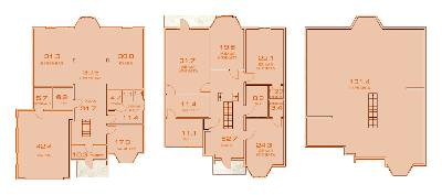 Коттедж 544 м² в КГ Гуровщина от 8 640 грн/м², с. Буча