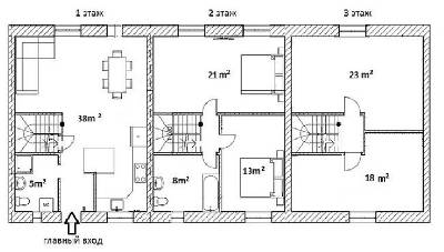 Таунхаус 141 м² в Таунхауси HarmonyBud від 8 227 грн/м², с. Гатне