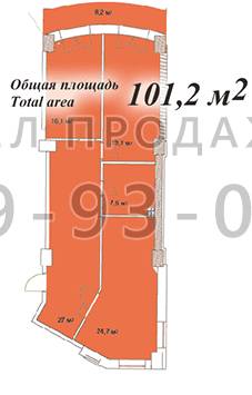 Вільне планування 101.2 м² в ЖК Спадок Дерибаса від 46 700 грн/м², Одеса