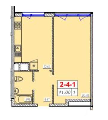 1-кімнатна 41 м² в ЖК Сорок шоста перлина від 15 250 грн/м², Одеса