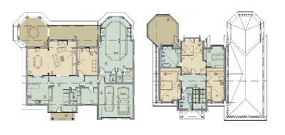 Коттедж 359.25 м² в КП Blaue Lagune от застройщика, пгт Козин