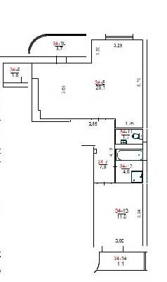 2-комнатная 59.6 м² в ЖК на ул. Демнянская, 26, 30 от 16 800 грн/м², Львов