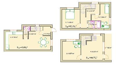 Таунхаус 130.9 м² в Таунхаус Бережанский от застройщика, Львов