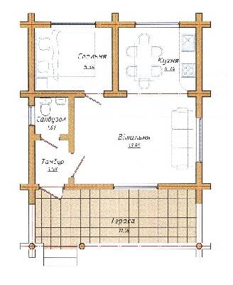 Коттедж 43 м² в КП Княжий Хутор от 12 163 грн/м², с. Новоселица