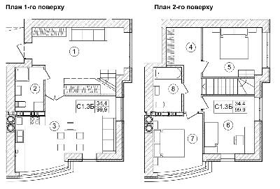 Дворівнева 99.9 м² в ЖК Bavaria City від забудовника, с. Крюківщина