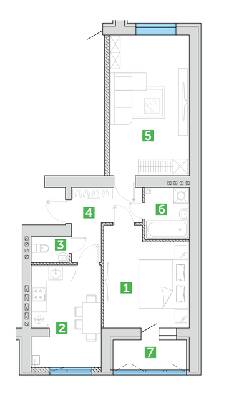 2-кімнатна 63.2 м² в ЖК Парковий квартал від 13 500 грн/м², м. Ковель