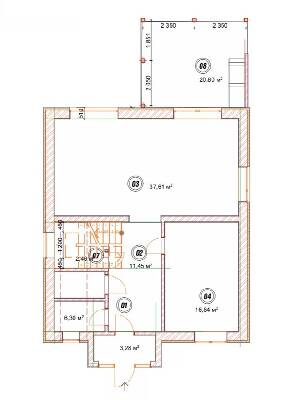 Коттедж 164 м² в КГ Lugovoy от 30 183 грн/м², с. Ходосовка