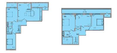 Двухуровневая 172.8 м² в ЖК Централ Холл от 18 000 грн/м², Тернополь