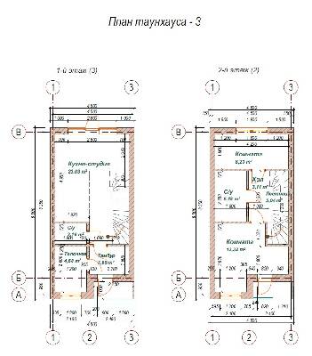 Таунхаус 70 м² в Таунхаусы в Погребах от 13 500 грн/м², с. Погребы