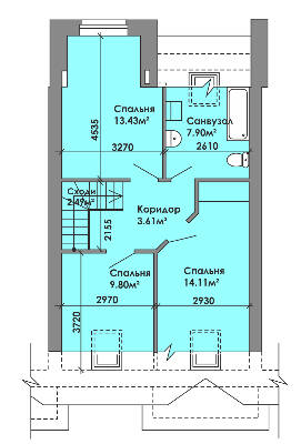 Таунхаус 110 м² в КП Вишневый от 15 829 грн/м², с. Геронимовка