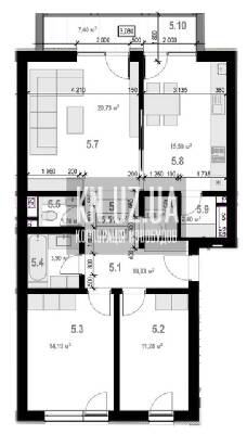 3-кімнатна 85.5 м² в ЖК Lin House від 20 500 грн/м², Ужгород