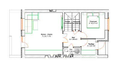 Таунхаус 103 м² в Таунхаусы Way Home от застройщика, г. Ирпень