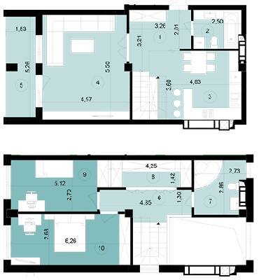 Дворівнева 112.08 м² в ЖК ЕкоПарк від 11 500 грн/м², м. Червоноград