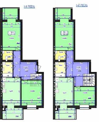 Двухуровневая 147.52 м² в ЖК Кришталеве озеро от 16 800 грн/м², Черновцы