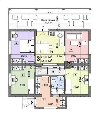 Котедж 73.6 м² в КМ Крушинські Озера від 19 022 грн/м², с. Крушинка