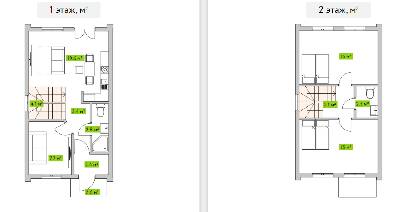 Коттедж 77 м² в КГ Зеленый Бульвар от 20 779 грн/м², с. Белогородка