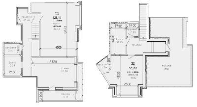 Двухуровневая 123.16 м² в КД Солнечный от 13 000 грн/м², Сумы