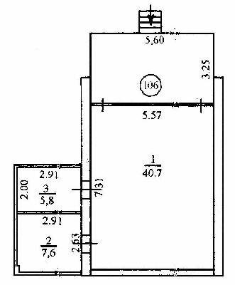 1-комнатная 54.1 м² в Апарт-комплекс Petrovets от 11 150 грн/м², пгт Лазурное