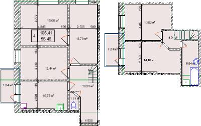 Двухуровневая 105.43 м² в МЖК Семья от 15 700 грн/м², Ровно