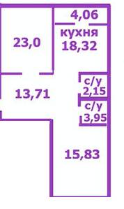 2-комнатная 78.99 м² в ЖК на ул. Жабинского, 2Д, 2В, 2Г, 2Е от 10 500 грн/м², Чернигов