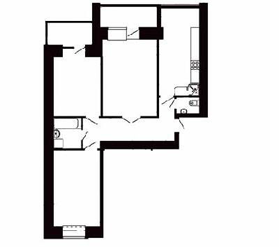 3-комнатная 89.3 м² в ЖК на вул. Київська / вул. Тарнавського от 15 900 грн/м², Тернополь