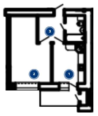 1-кімнатна 40.74 м² в ЖК на вул. Володимира Великого від 14 800 грн/м², Тернопіль