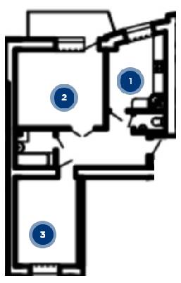 2-комнатная 60.82 м² в ЖК на вул. Володимира Великого от 16 400 грн/м², Тернополь