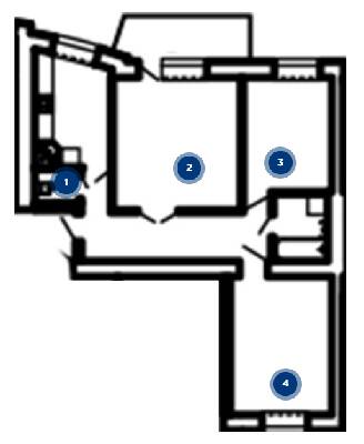 3-комнатная 70.32 м² в ЖК на вул. Володимира Великого от 14 800 грн/м², Тернополь