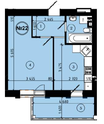 1-кімнатна 37.8 м² в ЖК на вул. Шухевича, 9 від 13 000 грн/м², м. Новояворівськ