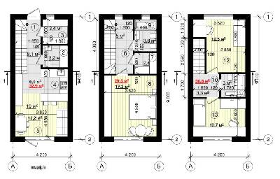 Коттедж 93 м² в КП Нью Смарт от 15 699 грн/м², с. Гатное