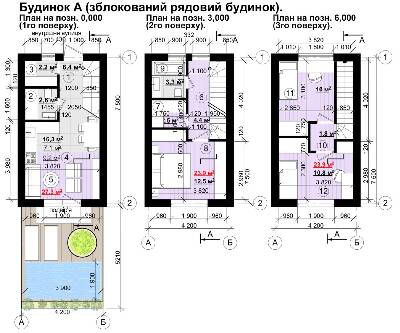 Таунхаус 75.1 м² в Таунхауси New Smart X від забудовника, с. Софіївська Борщагівка