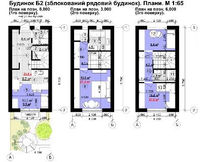 Таунхаус 86.8 м² в Таунхаусы New Smart X от застройщика, с. Софиевская Борщаговка