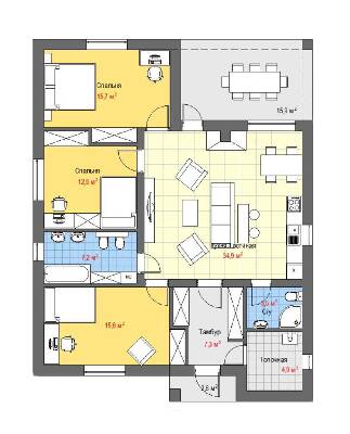 Котедж 120 м² в КМ Романівська Мрія від 30 167 грн/м², с. Романків