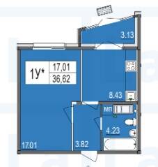 Помещение свободного назначения 36.62 м² в ЖК LaLaLand от застройщика, Киев