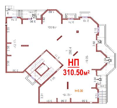 Помещение свободного назначения 310.5 м² в ЖК Велесгард от застройщика, г. Вышгород