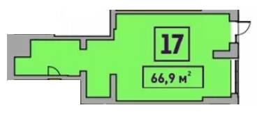 Помещение свободного назначения 66.9 м² в ЖК Центральный-Премиум от 41 175 грн/м², г. Ирпень