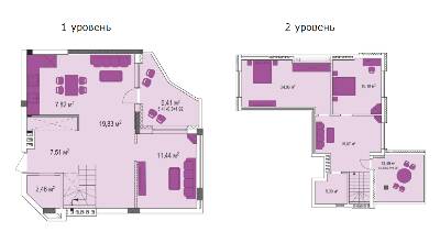 Дворівнева 120.69 м² в ЖК Лавандовий від 27 508 грн/м², м. Бровари