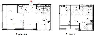 Двухуровневая 82.02 м² в ЖК Оптимісто от 18 700 грн/м², с. Гатное