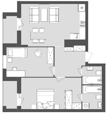 3-кімнатна 73.26 м² в ЖК Avalon Zelena Street від 17 100 грн/м², Львів