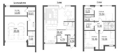 Таунхаус 2.73 сотки в КМ Пуща Residence від 34 248 грн/м², Київ