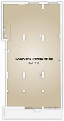 Приміщення вільного призначення 203.7 м² в ЖК LYSTOPAD від 14 600 грн/м², Івано-Франківськ