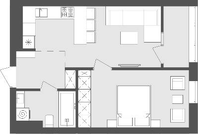 1-комнатная 43.67 м² в ЖК Avalon Flex от 25 000 грн/м², Львов