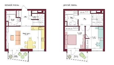 Двухуровневая 88.4 м² в ЖК Legenda от 16 250 грн/м², Запорожье