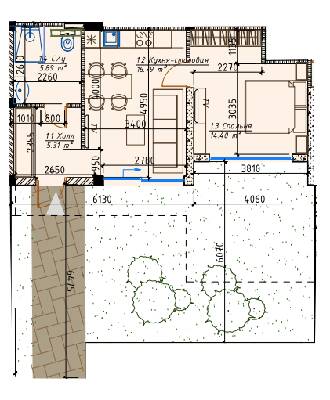 Таунхаус 48.7 м² в КМ River Garden від 30 801 грн/м², с. Осещина