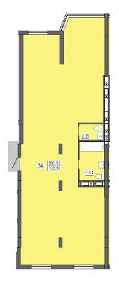 3-комнатная 108 м² в ЖК Юпитер от застройщика, Одесса