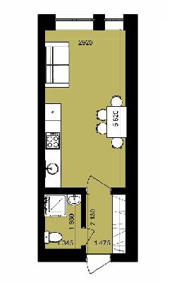 Студия 22.24 м² в ЖК Urban City от 24 300 грн/м², Харьков