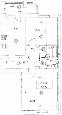 2-комнатная 80.1 м² в ЖК Уюткино от 13 500 грн/м², г. Борисполь